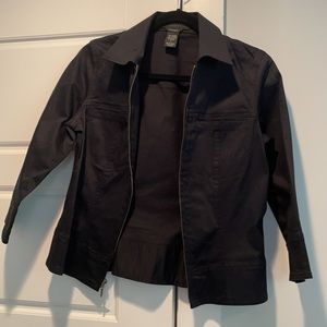 Black jacket, stretchy with zipper